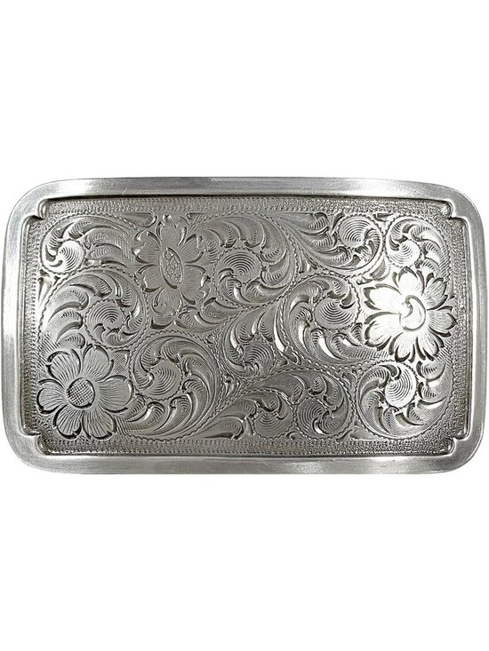 Other - Unisex 1-Antique Silver Floral Dog Bird Star Replacement Belt Buckle Multi-Style